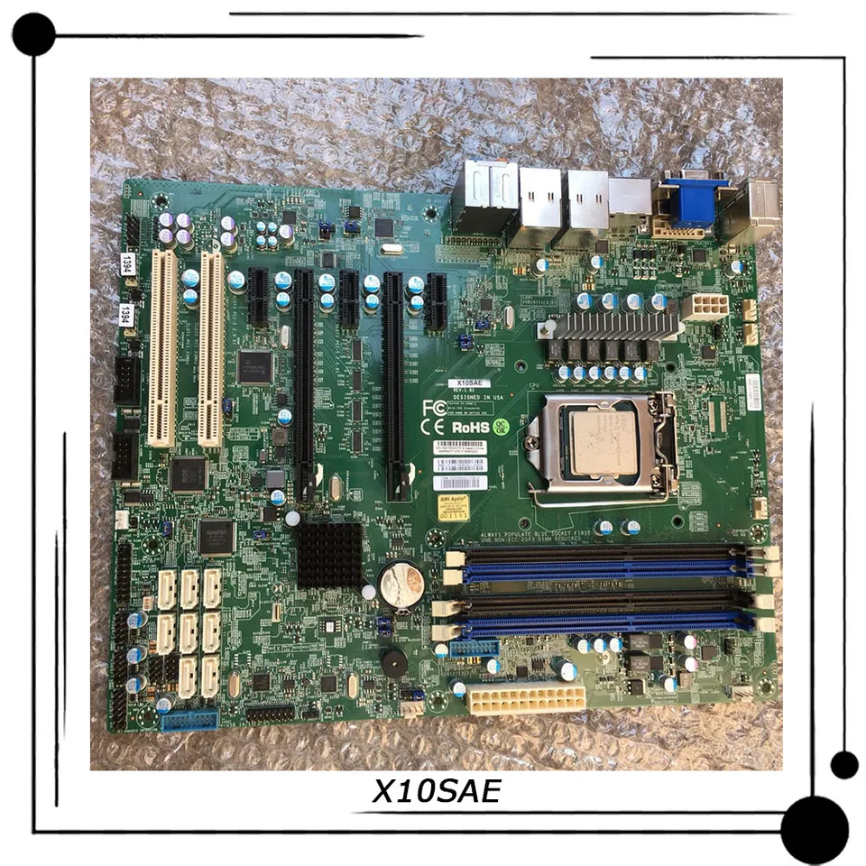X10SAE For Supermicro Workstation ATX Motherboard LGA 2011 Intel