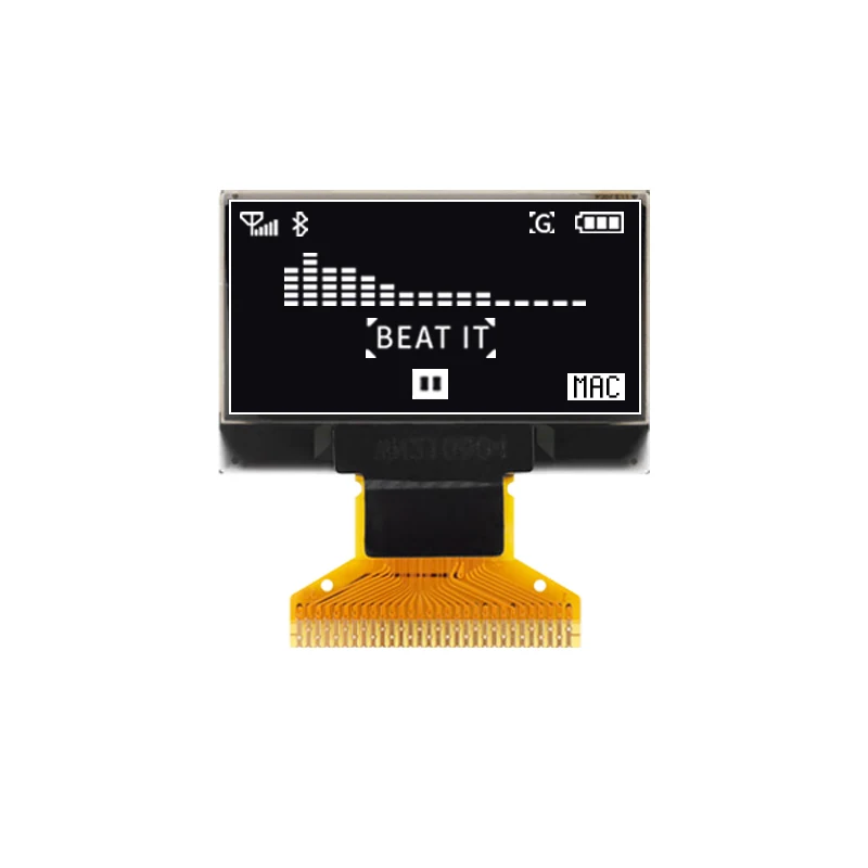 1.29 inch OLED Display 128*64 Dot Matrix OLED Screen SSD1315 Driver Compatible With SSD1306 Welding 30Pin