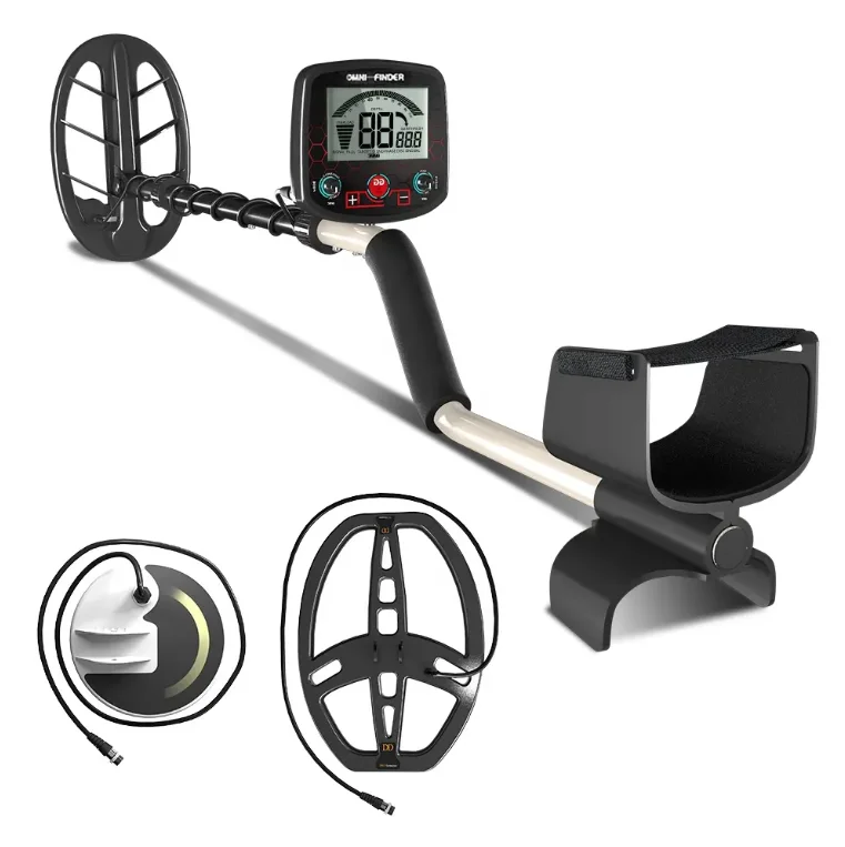

T850 New Archeological Treasure Finder Waterproof Probe Panel LCD Underground Metal Detector