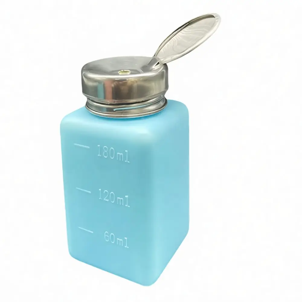 Anti Static Solvent Dispenser Bottle Laboratory Container Square Pump Tool For Repair Precision Electronic Equipment