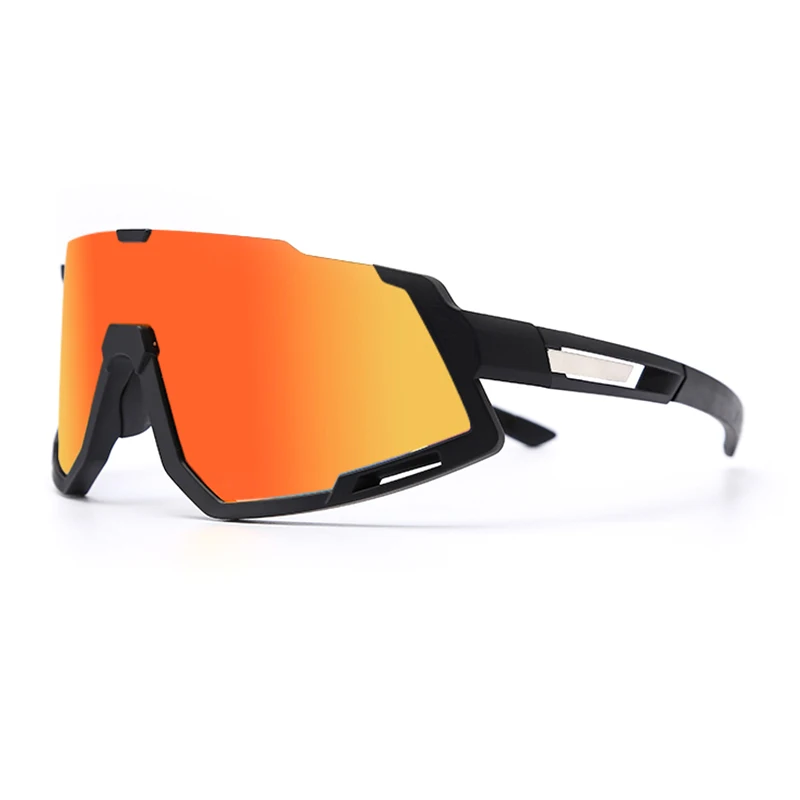 Drop Shipping Cycling Sunglasses Orange Lens & Cyber Googles