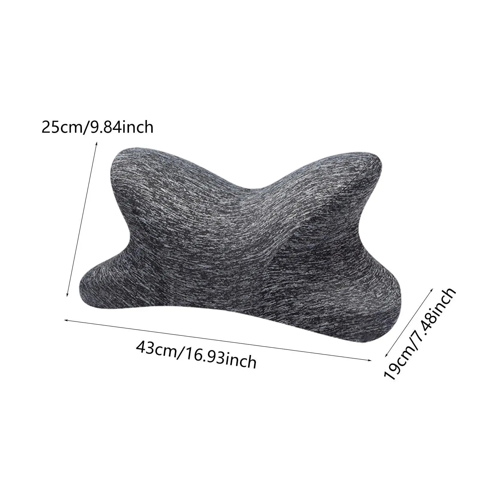 وسادة عنق الرحم والرقبة وسادة الطائرة تنفس لينة مريحة وسادة مكتب النوم وسادة للمنزل التخييم مكتب الألعاب #6