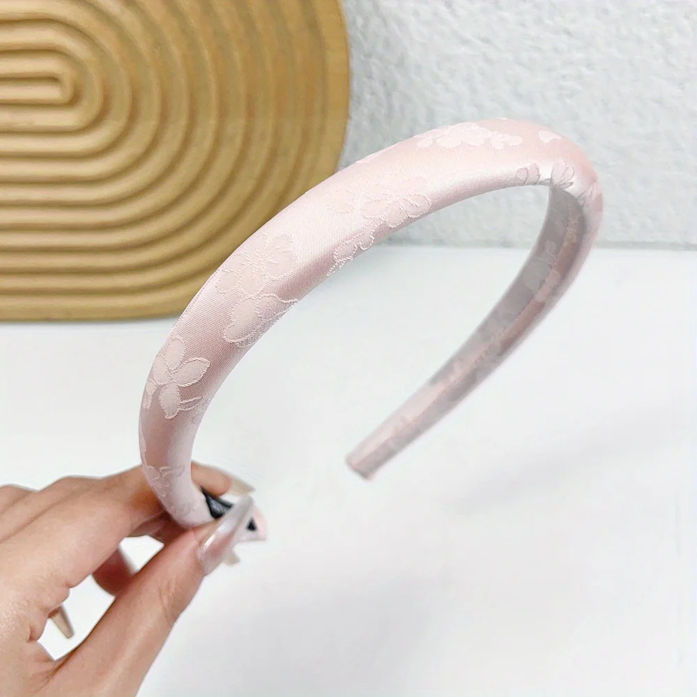 

Elegant Slim Hair Hoop French Design Non-Slip High Crown for Women Girls Party Daily Hair Accessories Headband