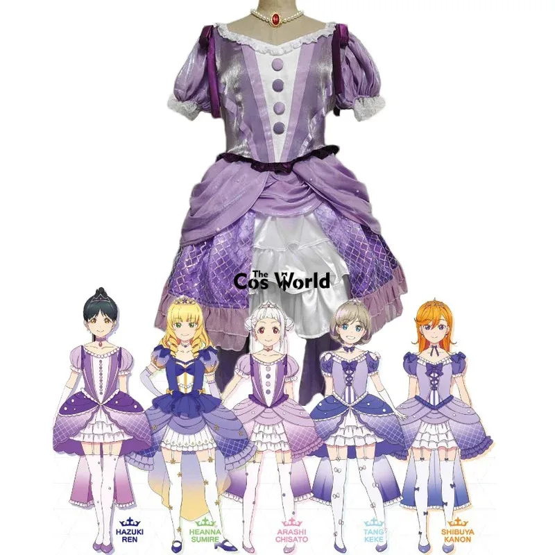 

Love Live Superstar Liella Nonfiction Shibuya Kanon Tang Keke Arashi Chisato наряды аниме костюмы для косплея на заказ