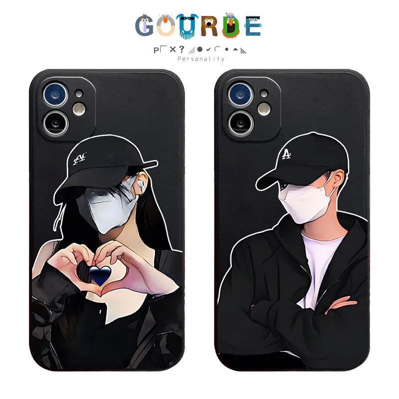 

Gourde Cute Casing Soft Silicone Shockproof Phone Case for IPhone 16 15 14 12 13 11 Pro Max IP 7 8 Plus Iphon X XS XR XsMax