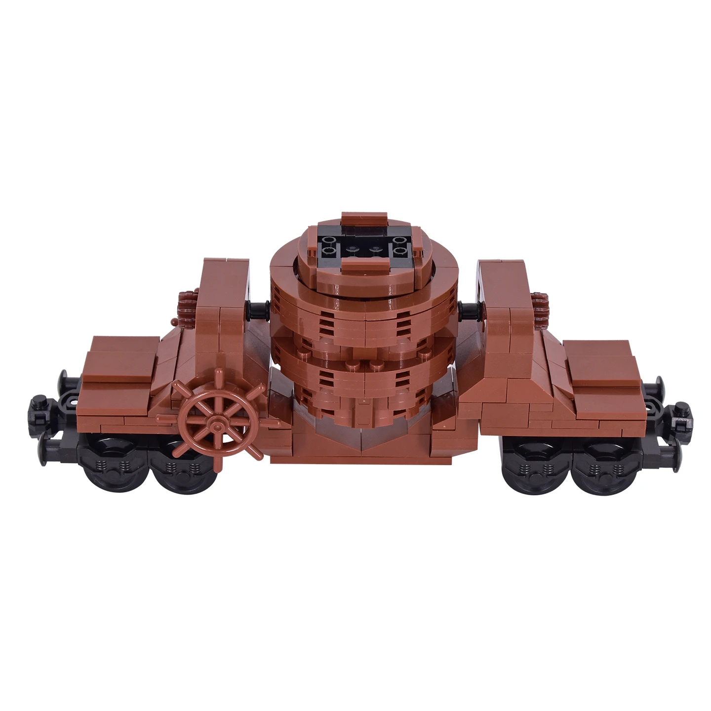 

MOC City Creative Retro Steampunk Train Building Blocks, Creative DIY Toy, High - Quality Bricks 23cm Model, No Physical Copy