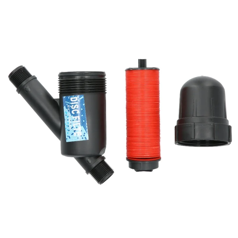 

3/4 Disc Filter Stacked Filter MicroSpray Drip Irrigation Removable Washable Agricultural Water Purification