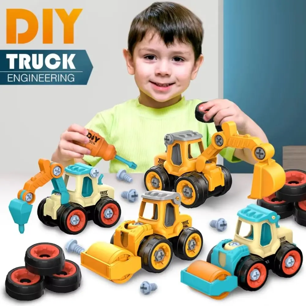 Removable Screw Assembly DIY Disassembly Engineering Car Disassembly Function Children Gits Nut Assembly Puzzle Toy
