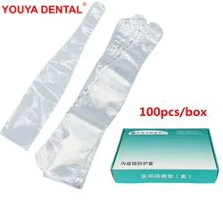 100pcs Intraoral Dental Camera Cover Descartável Intraoral Camera Bainha Para Laboratório de Odontologia Endoscópio Film Handle Protect Sleeve