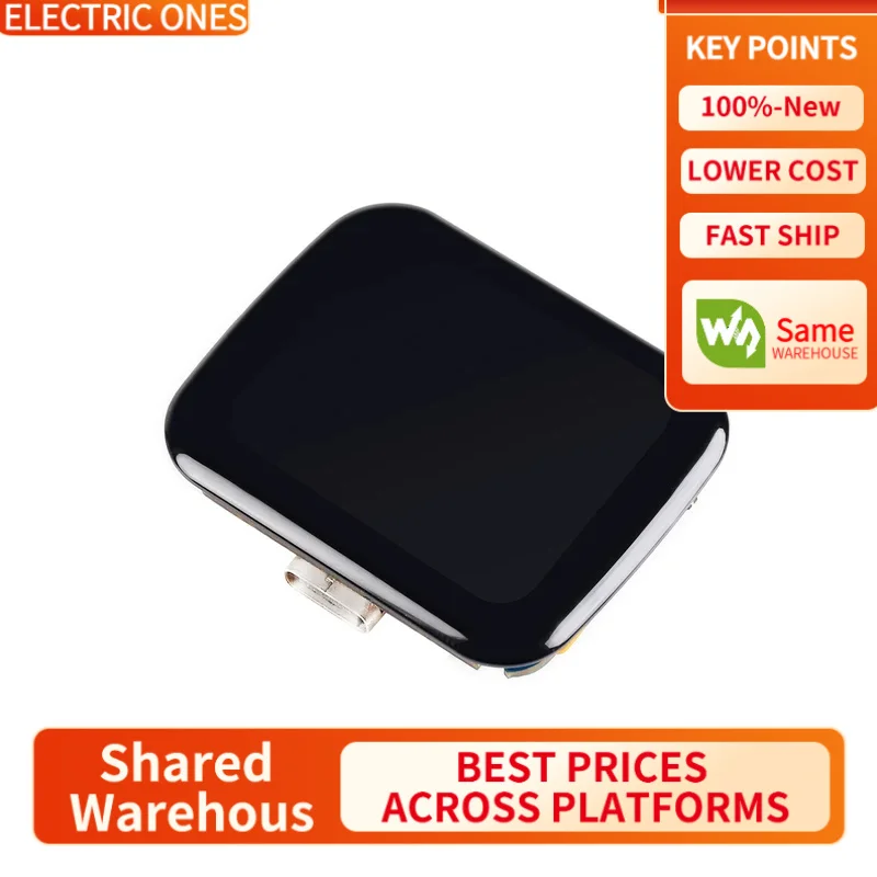 

【Waveshare genuine】- ESP32-C6 1.69inch Display Development Board 240×280 Pixels, Supports Wi-Fi 6/BLE 5, 160MHz RISC-V Processor