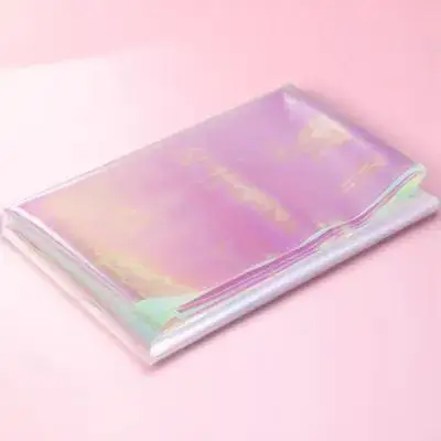 20 قطعة فيلم قزحي الألوان لتقوم بها بنفسك زهرة التفاف السيلوفان التفاف لفة للهدايا التعبئة مهرجان حفلة التخرج زينة الحرفية #6