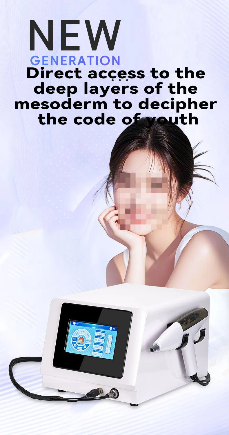 非侵襲性経皮水光分析装置、遺伝子銃、高圧水分補給および肌の若返り装置