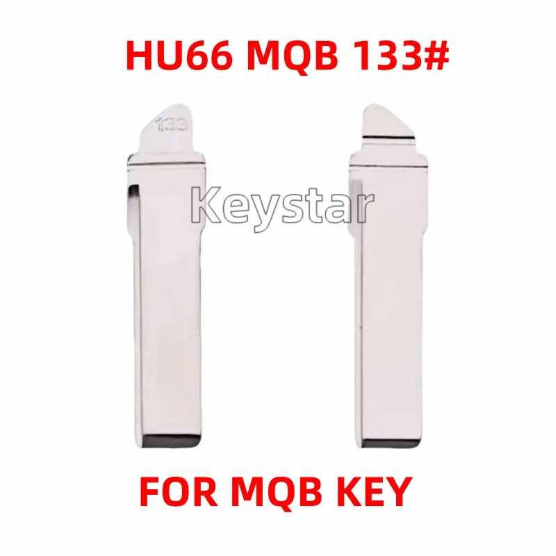 10 teile/los original mqb auto flip key klinge hu66 fernbedienung blank #133 mqb fob klinge für golf7 gti polo jetta tiguan passst skoda sitz