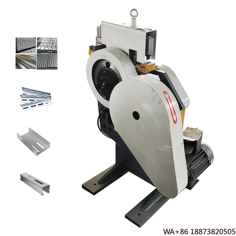 آلة رائجة البيع تم التحقق من الشركة المصنعة اللكم قناة متعددة الوظائف قطع الصلب اللكم عامل الحديد #1
