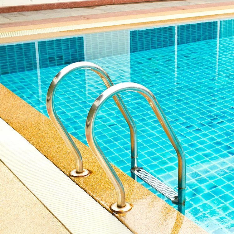

Commercial 3-Step Swimming Pool Rope Ladder 316 Stainless Steel for Inground Pools