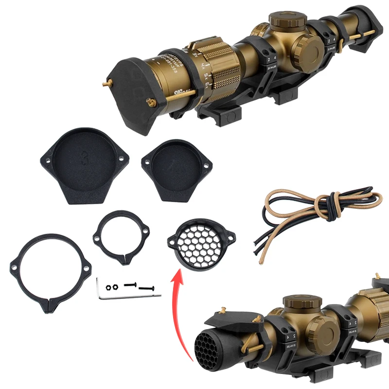 

Быстро скрытый пылезащитный чехол, тактическая защита для прицела, охотничья оптика, крышка объектива, прицел, откидная защитная крышка для скрытого прицела, охотничья