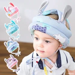 Baby Safety Helmet Head Protection Hat Toddler Anti-fall Pad Children Learn To Walk Crash Cap Adjustable Protective Headgear