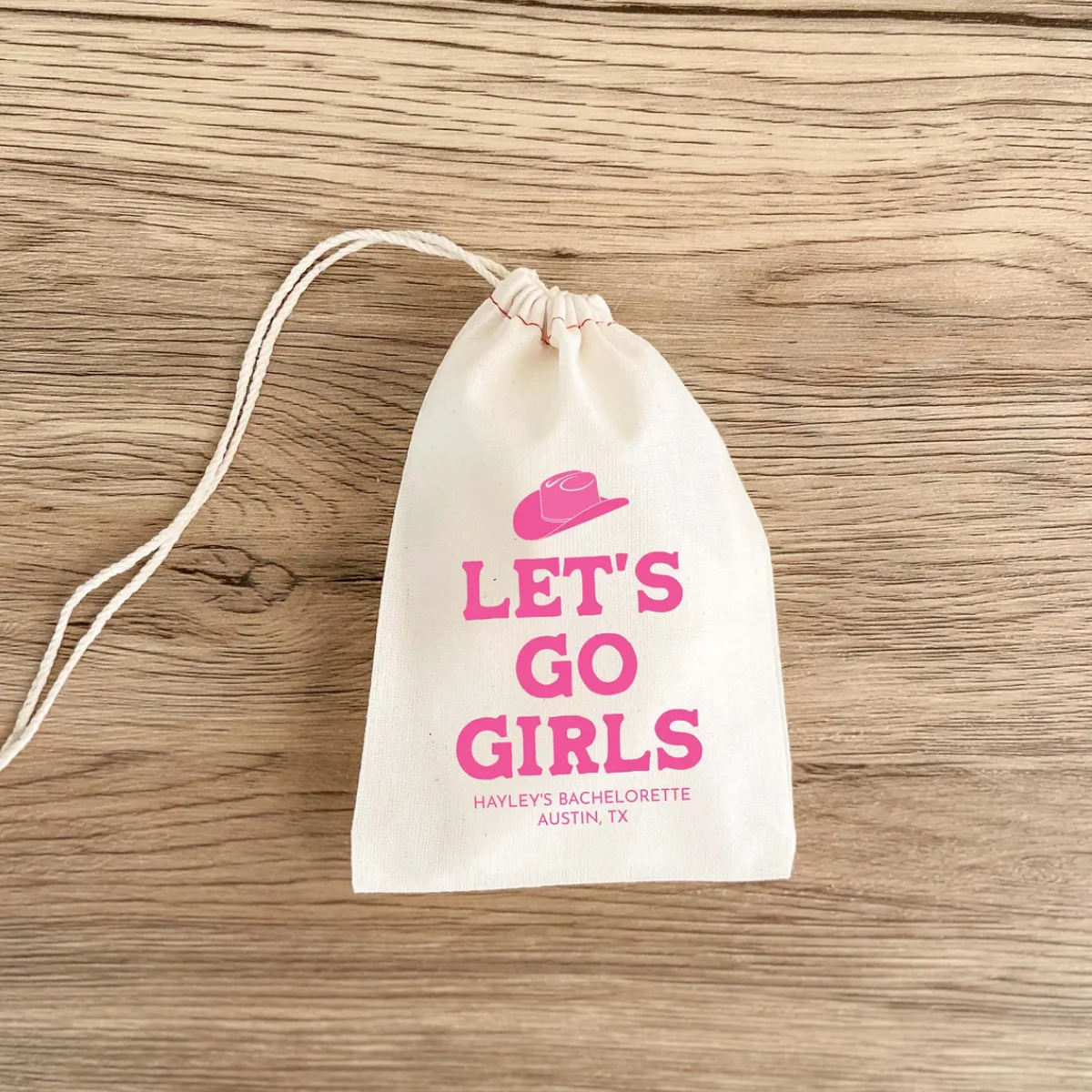 20 Pcs Let's Go Girls Bachelorette Party - Bride's Last Rodeo - Custom Hangover Kit Bag - Bachelorette Gift Bag - Hangover Recov