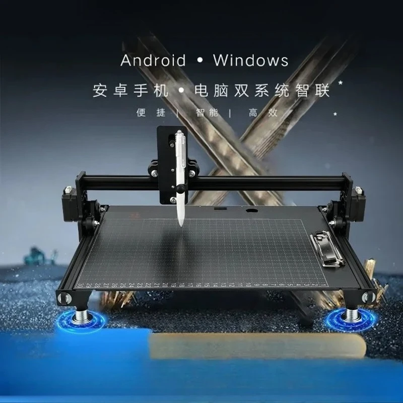 Automatic Handwriting Engraving Robot, Cake Fondant Writing Machine For Note Lesson Plan Writing DIY Cake Decoration