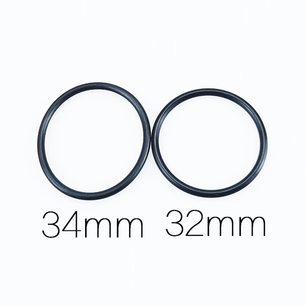 2pcs Bike Bicycle Front Fork O-Ring Seal ID 32/34mm For Fox Durable Rubber Cycling Accessories Bike Parts