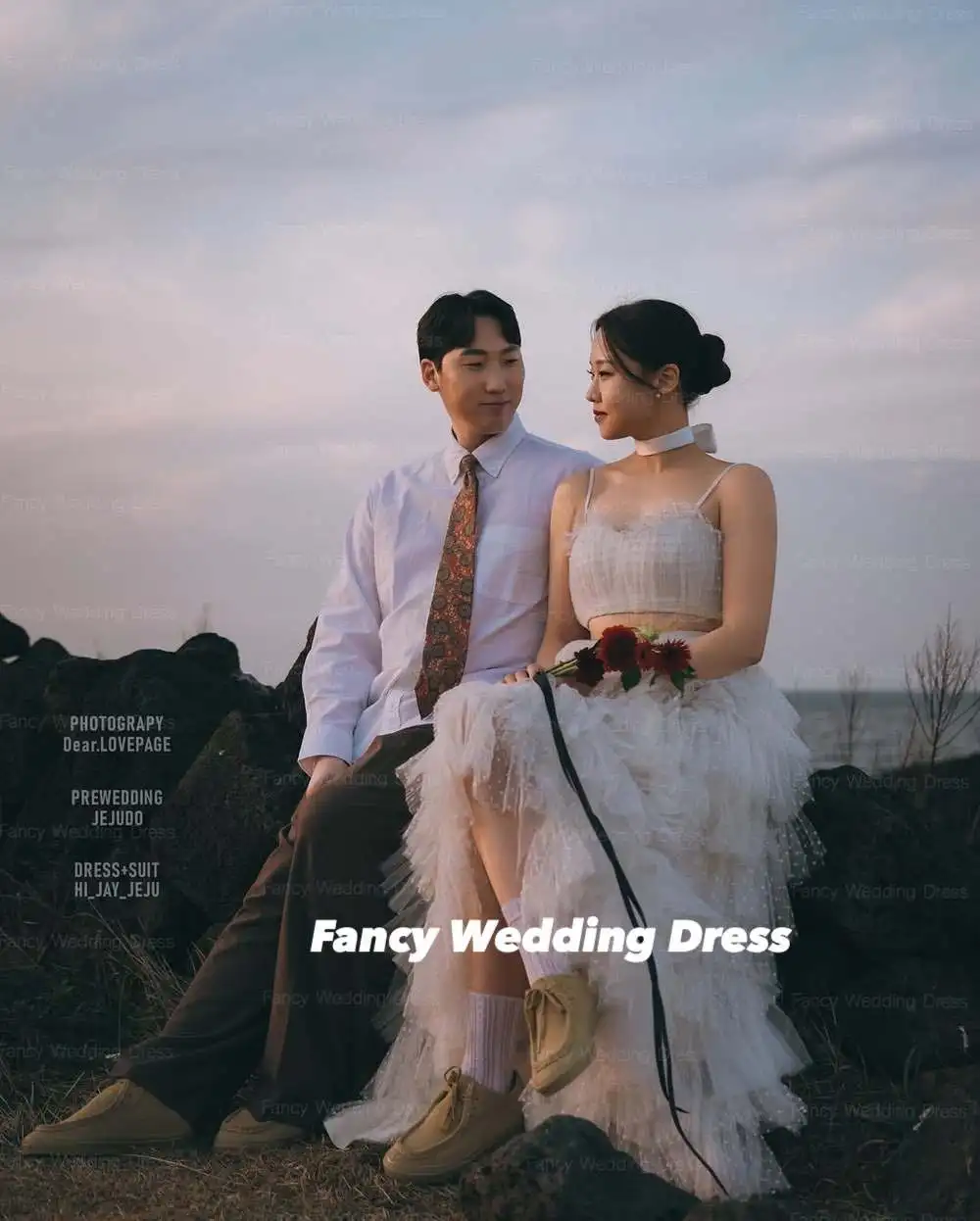 يتوهم خاص السباغيتي الأشرطة كوريا فستان الزفاف صورة تبادل لاطلاق النار ألف خط لينة تول ثوب الزفاف الظهر مشد ثوب رسمي مخصص