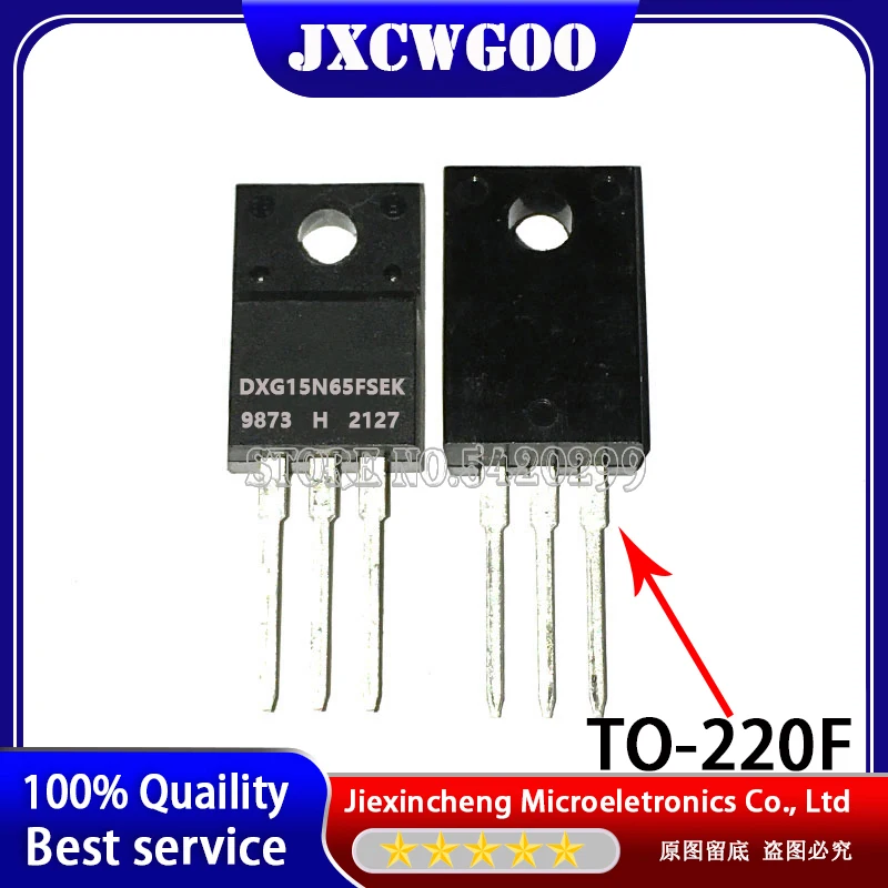 10PCS DXG15N65FSEK TO220F 15A 650V IGBT DXG15N65  New orignal