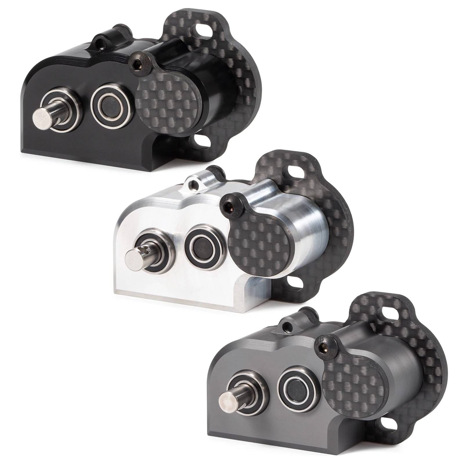 Caixa de Câmbio Compacta LCG de Transmissão Portal Ultraleve 48Pitch para Competição, para Eixo Portal Axial Capra SCX10 III AR45P Vanquish F10