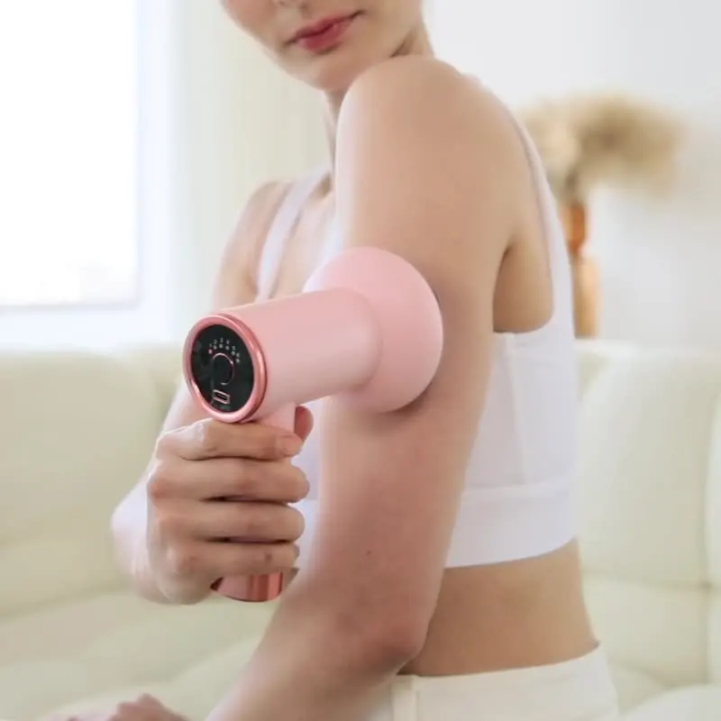 Body Fat Massager Girl Relaxation Massage Fitness Sports Cervical Membrane Cervical Spine Portable Body Shaping Massage Gun