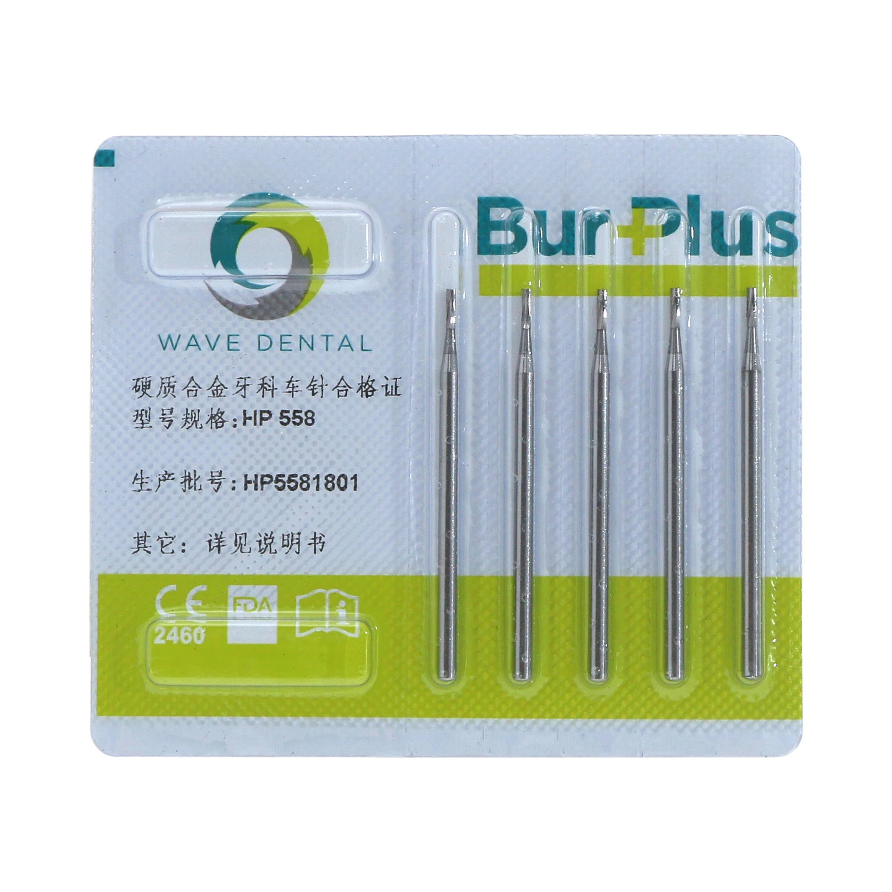 Wave Dental Surgical Bur HP  555 556 557 558 559 560 561 562 563Tungsten Carbide Fit For Straight Handpiece