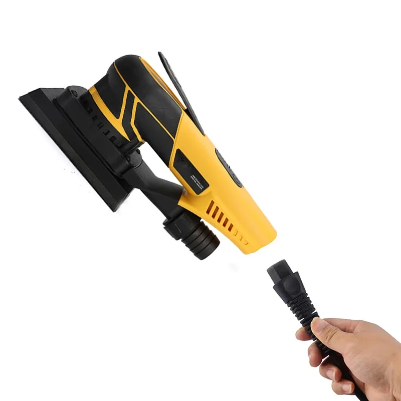 HOT Electric Random Orbital Sander 350W Mini Polisher Machine Pluggable Wire Central Vacuum Corner Sanding Machine for Wood Work