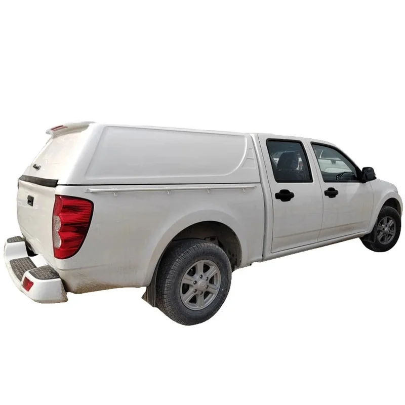 Top Quality Manual Operation Aluminum Alloy Topper Pickup Truck Canopy Ing Hinged Featur Waterproof Tailbox Function