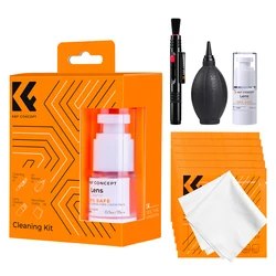 K&F Concept 4in1 DSLR Camera Cleaning Kit Lens Dust Blower Cleaner Cleaning Pen Microfiber Cleaning Cloth Cleaning Liquid