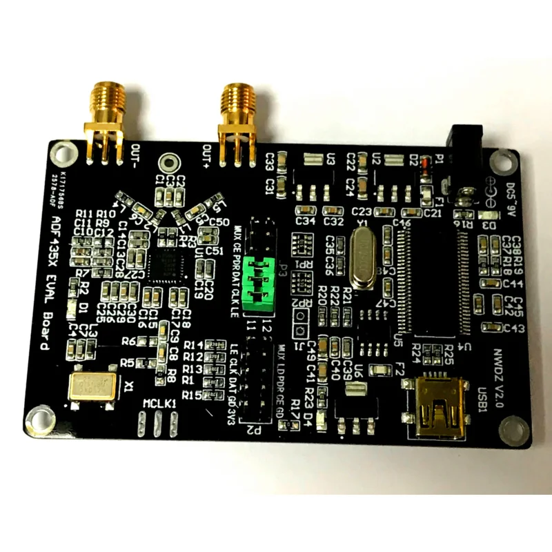 

ADF4350 1 Development Board 35M-4.4G Signal Source Official PCsoftware Control Point Frequency Frequency Hopping Frequency Sweep