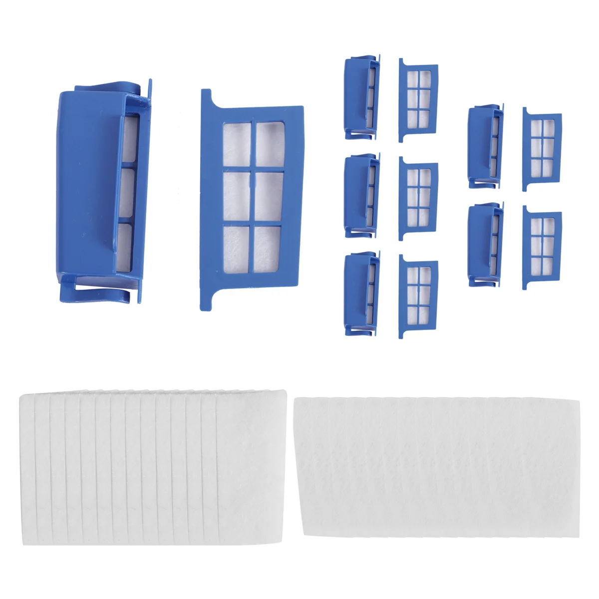 Novos filtros cpap 52 peças para philips respironics dreamstation, incluem 6 filtros montados, imperdível