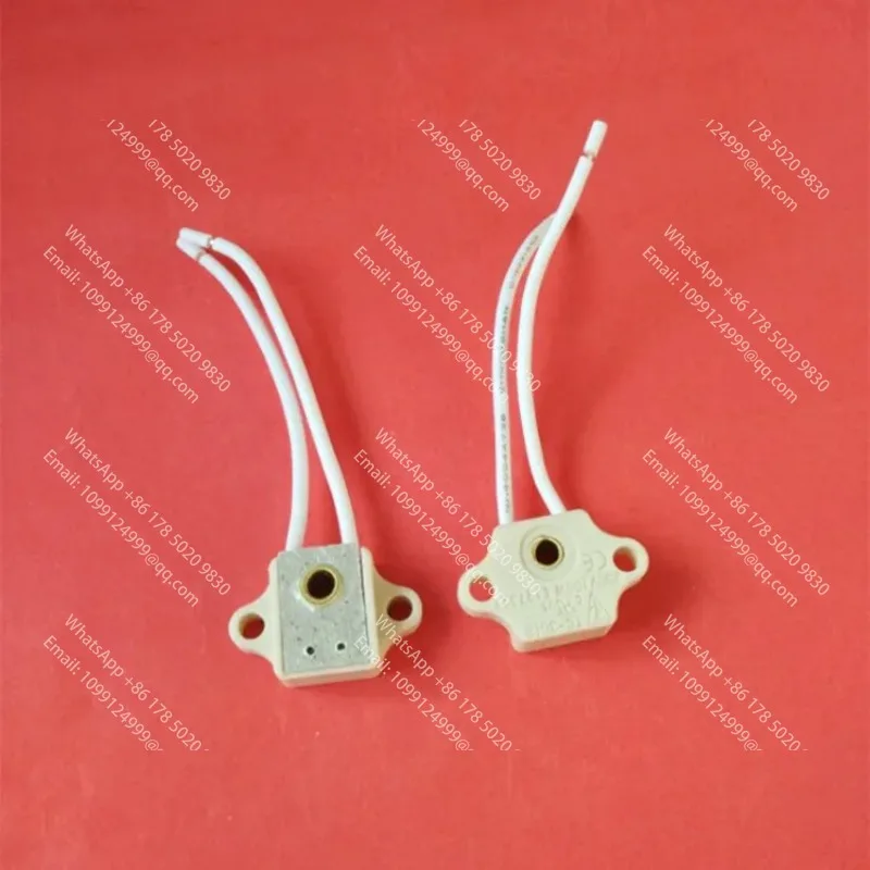 2 Soportes Especiales para Lámpara de Hendidura Topcom 6V20W, Soporte G4, Soporte de Cerámica