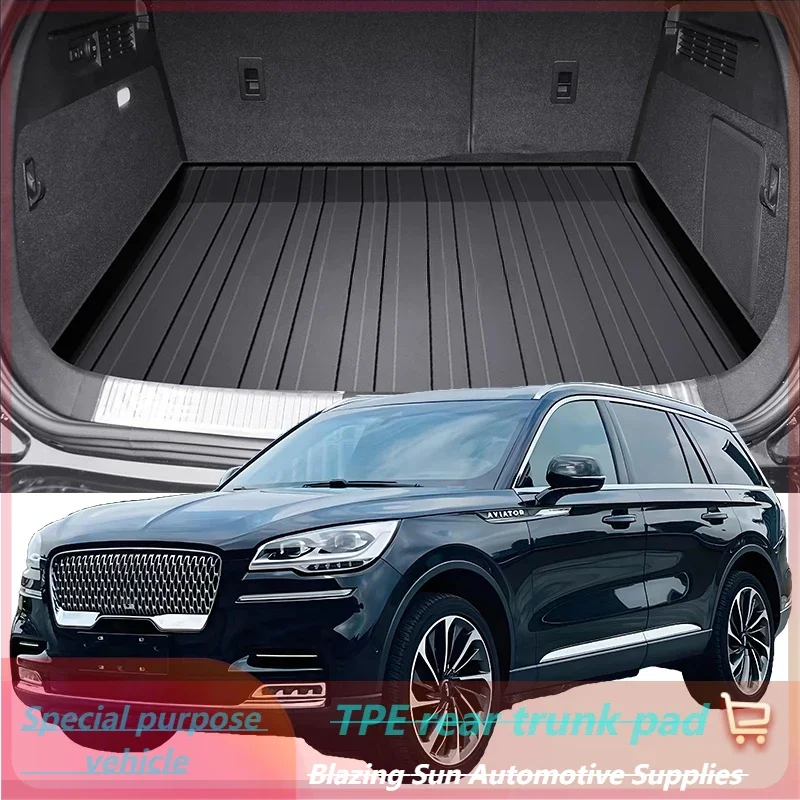 

Car Auto Rear Boot Cargo Liner Tray Trunk Mat Carpet for LINCOLN Nautilus 2021-2024 Cushion Pad Carpet Pad Anti-dirty Anti-water