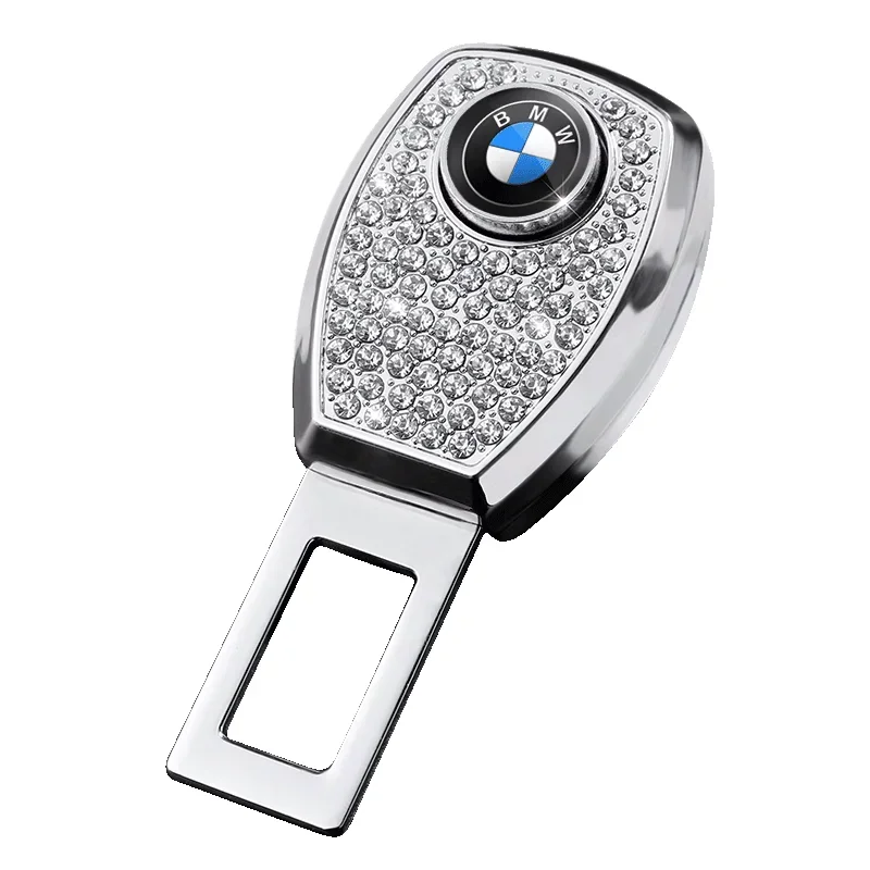 New Car Safety Extension Buckle Rhinestone Extension Buckle Insert Plug Seat Belt Clip for Bmw