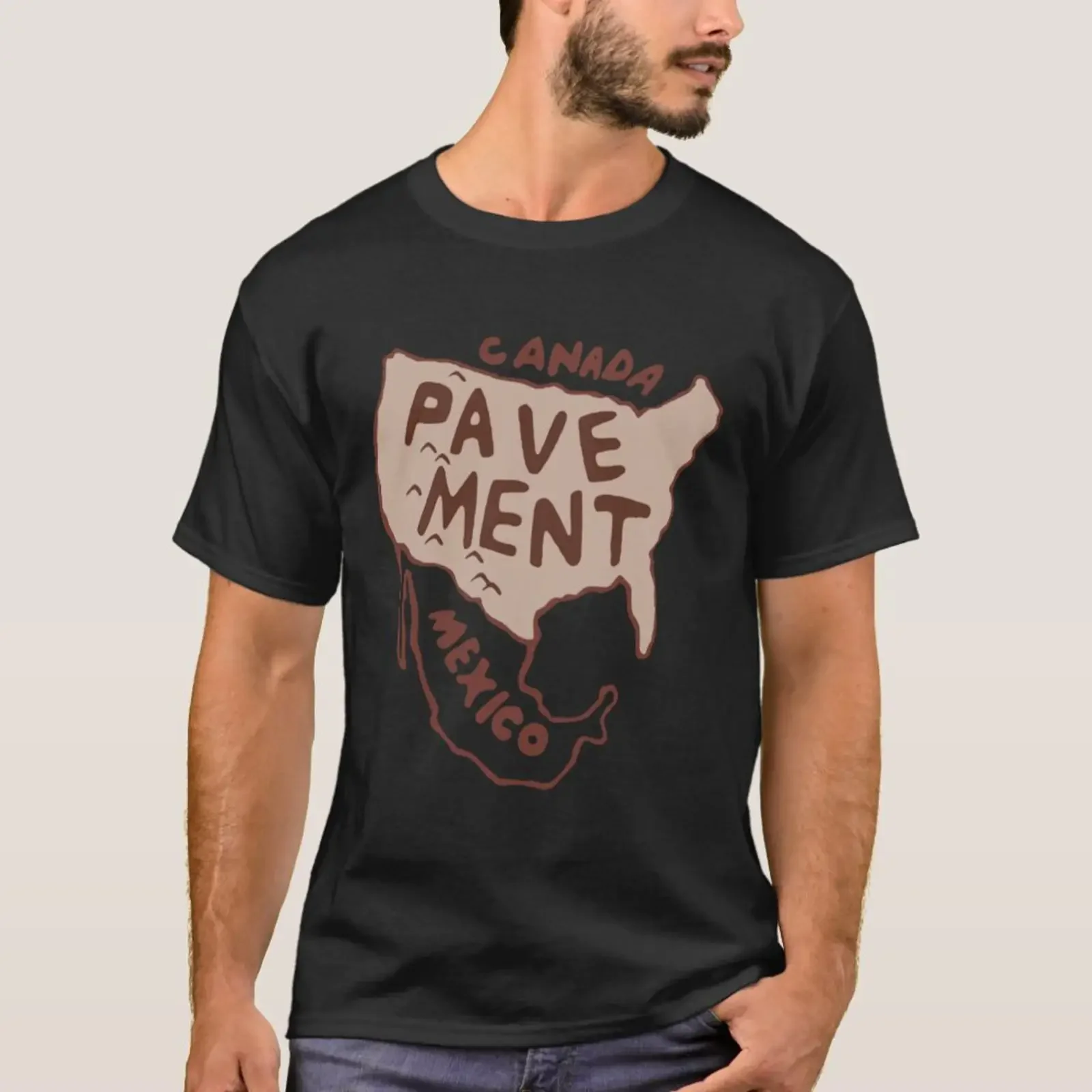 C Users Administrator Desktop zz 15 Pavement Nort T Shirt vintage Washed Comfortable Slightly graphic Top For Everyday Wear