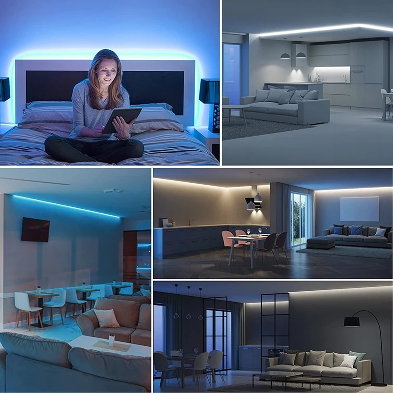 10PCS 2 Pin 8Mm Cob LED Connector Kit Replacement Parts For 8Mm Cob LED Strip Lights