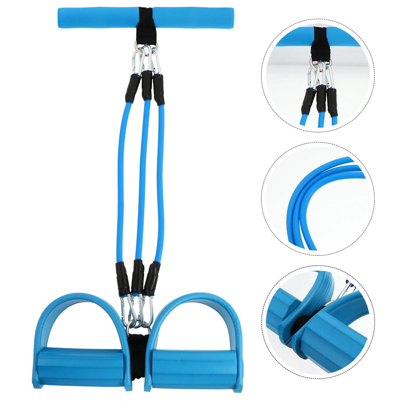 

Pedal Tensioner Puller Exercise Pedals Belt Fitness Home Equipment Training Rope Yoga Straps Sit-Up Pulling with Feet