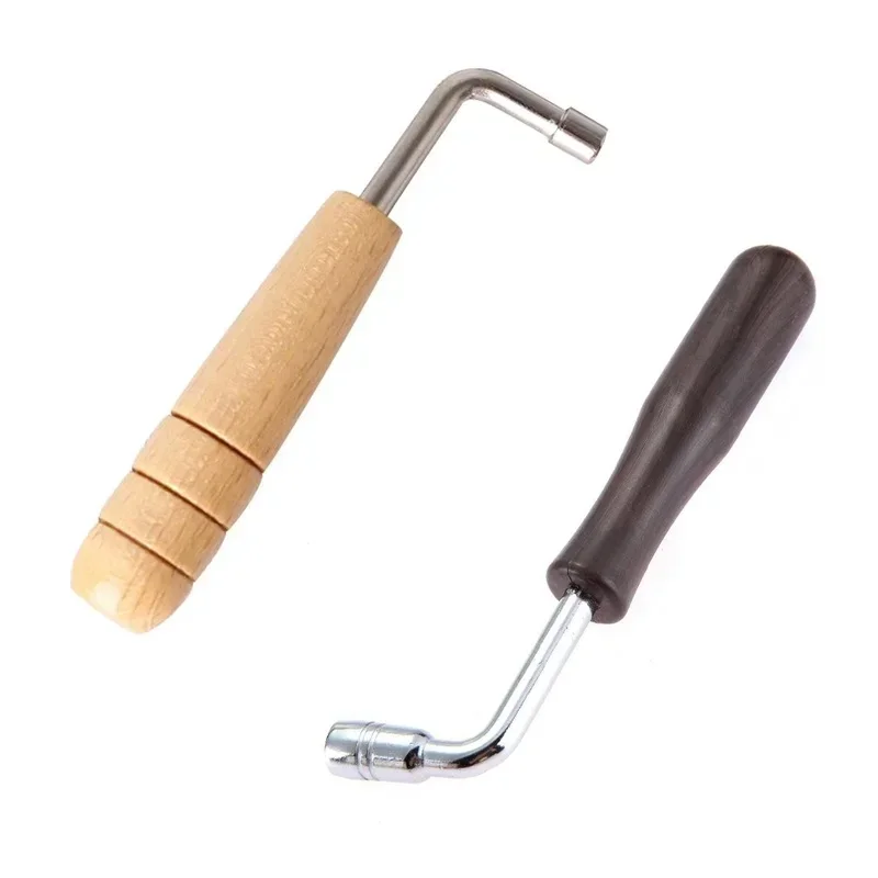 Lyre Harp Guzheng Tuning Wrench Wooden Handle Inner 4 Angle Spanner String Instrument Adjustment Tuning Tool For Music Player