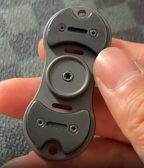 Used EDC Zirconium Split Tor fidget slider decompression toy