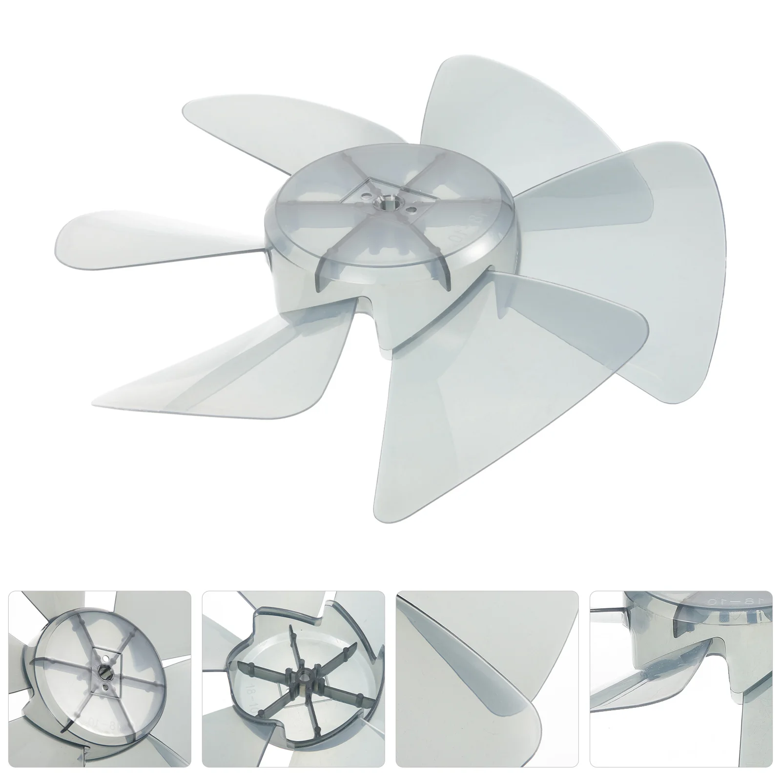 

10 Inch Plastic Blades For Household Leaves Universal Fan Blade Replacement Durable Plastic Portable Fans Parts Table Fan Repair