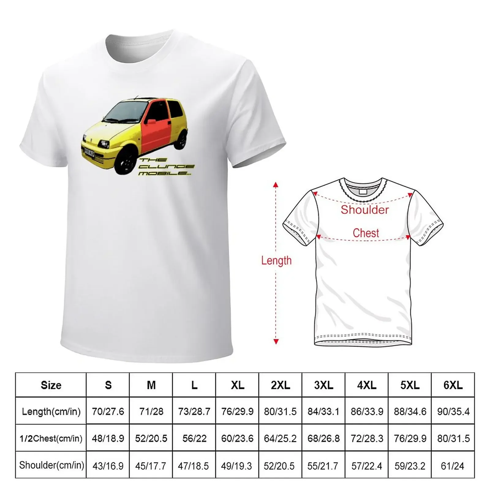 The Clungemobile - The Inbetweeners [Single Print With Text] T-Shirt sublime plain t shirts men