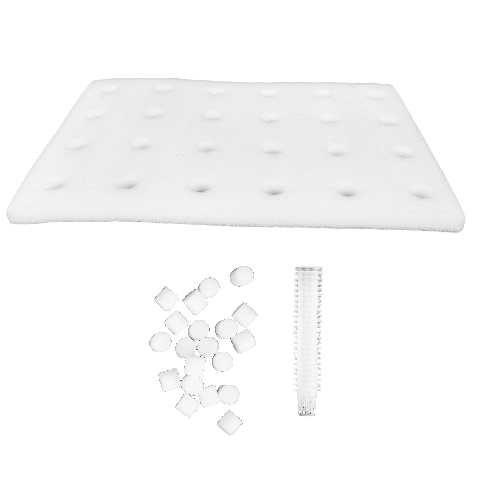 

1pc Hydroponic Sponge Tray 32Mm Square Planting Kit For Greenhouse Soilless Cultivation Floating Sponges Mesh Root Growth