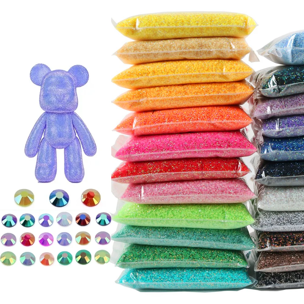 Wholesale Bulk Jelly AB Resin Rhinestones Non Hotfix Rhinestone Craft Supplies Crystal for Bottles Mugs Tumbler