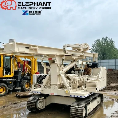 Long Screw Hydraulic Pile Driver Agricultural PV Ground Screw Installation Machine