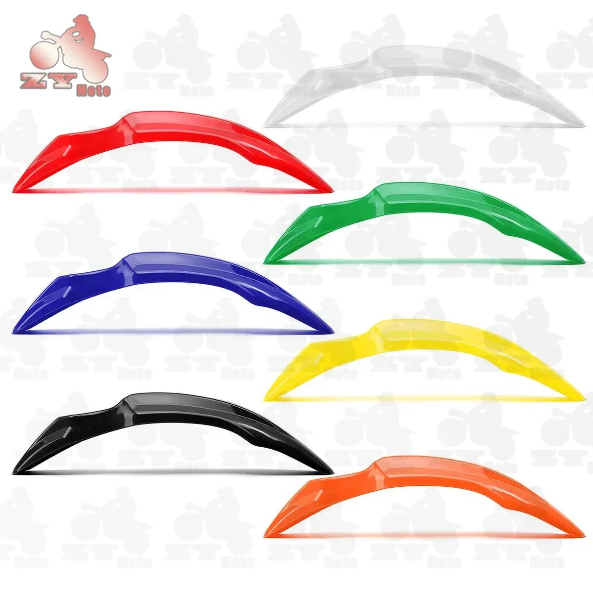 Motorcycle CRF50 Front Fender Plastic Mudguard Protective Cover Splash Mud Guard For CRF 50 HONDA Motorbike Accessories