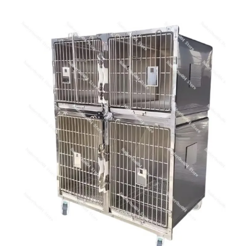 

For Big Cat and Dog Stainless Steel Hospital Household Veterinary Box Manufacturer Hot Pet Cage