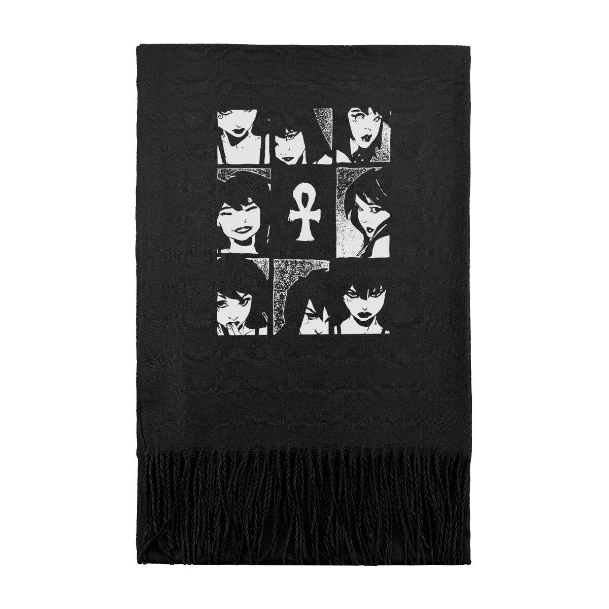 

Абстрактное искусство - вдохновленный «Абрактивный» Дизайн линии Повседневная мода Длинный шарф Теплый повседневный шарф